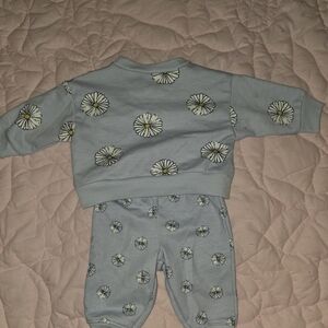 Carter's Blue Daisy Kids Matching Set